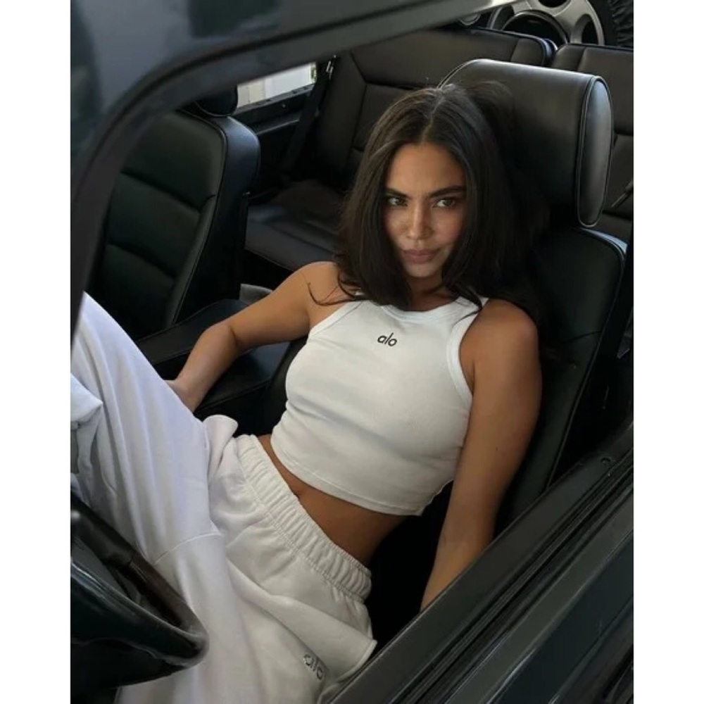 Alo Yoga Accolade Sweatpant White S - Picture 16 of 16